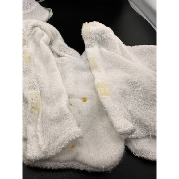 Cabbage Patch Kids Doll Preemie White Yellow Bunny Terry Cloth Boy Shirt Hat - Picture 12 of 16